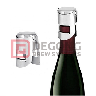 5.6x3.2cm Санитарная металлическая пробка для шампанского из нержавеющей стали Крышка от бутылки игристого вина