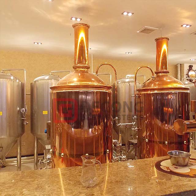 Оборудование для производства красного медного пива 10HL Роскошная пивоварня на продажу
