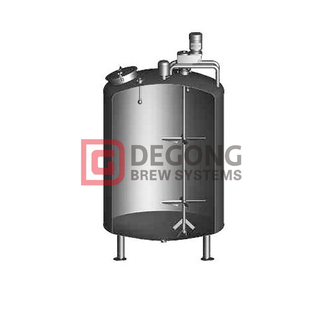 Мешалки и емкости для смешивания Таможенный пивоваренный завод Смесительный бак из нержавеющей стали с мешалкой 500 л
