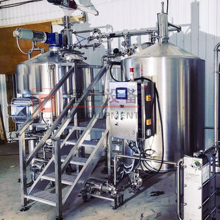 Система пивоварения 1000 л SUS304 / 316 Красная медная коническая ферментационная емкость Доступное пивное оборудование для продажи