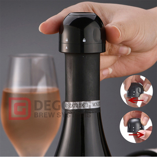 Новая мода пищевой пластик красное вино напиток шампанское герметичная герметичная пробка для бутылок Свежее хранение фиксирующая пробка