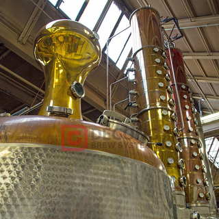DEGONG Craft Winery 2000L Ром / Джин / Бренди / Водка Медный рефлюксный дистиллятор