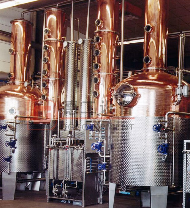 200L 500L Дистилляционное оборудование для водки Rum Copper Craft Distiller для продажи