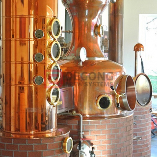 200L-1000L Микро Медный спиртовой колонны Дистиллятор Водка Виски Джин Дистиллятор