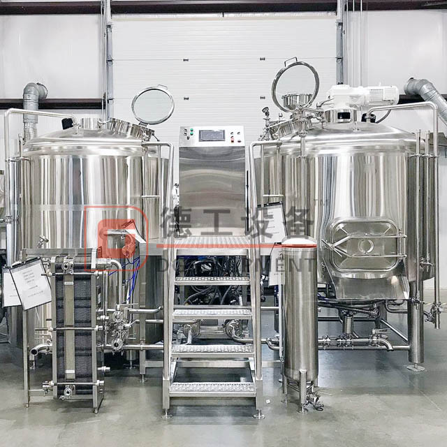 Автоматическое / полуавтоматическое оборудование для пивоварения с 3 емкостями на 1000 л для системы затирания пива для продажи