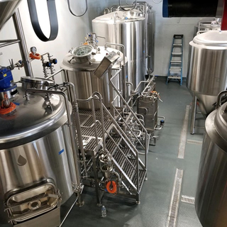 Германия сертифицирована TUV пивоваренное оборудование высшего качества из нержавеющей стали для пищевых продуктов Micro пивоварня 100L-2000L