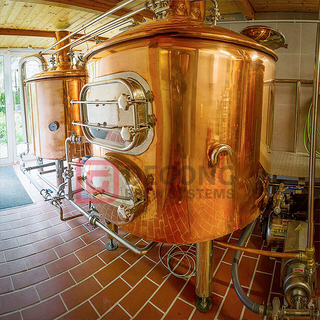 1000L Micro Hotel / Bar / Pub Система пивоварения Red Copper Beer в Европе