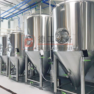 Комплексная система пивоварения для отеля 1500 л для ферментера из нержавеющей стали 304/316 с одинарными или двойными стенками для продажи пива
