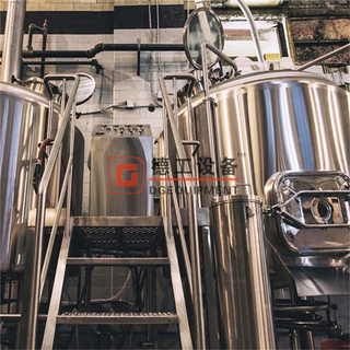 Оборудование для варочного цеха 7bbl с противоскользящей платформой - лучшее все в одной электрической пивоваренной системе